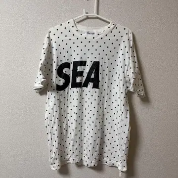 WIND AND SEA 도트 무늬 티셔츠 M