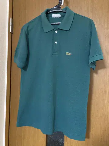 70's LACOSTE 피케 셔츠 그린 프랑스제