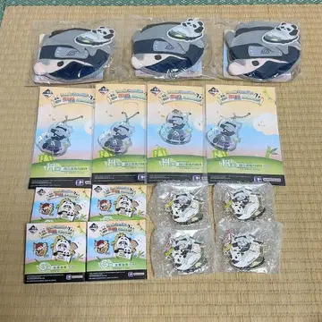 NARUTO 나루토 돌풍전 중국 제일복권 팬더 카카시 세트
