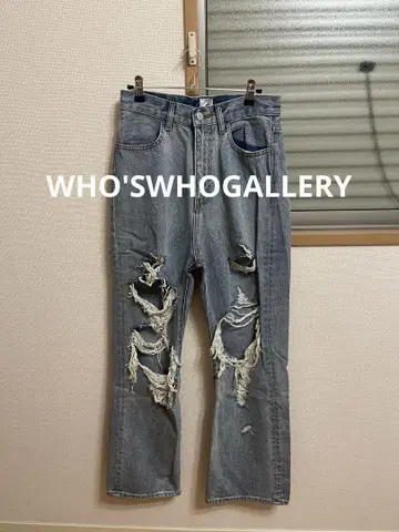 who'swho 갤러리 데미지 데님