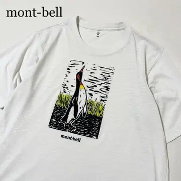 mont-bell 몽벨 펭귄 크루넥 프린트 티셔츠 XS