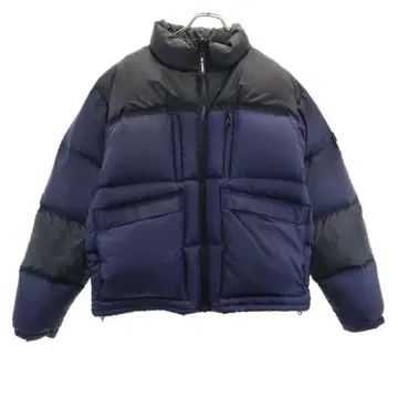 XLARGE 다운 자켓 네이비/블랙 L
