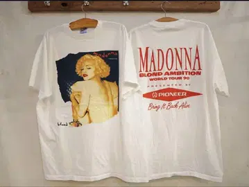 Madonna Blond Ambition 티셔츠 마돈나
