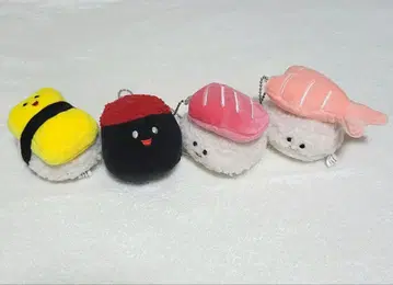 DAISO 스시 마스코트 4종 세트