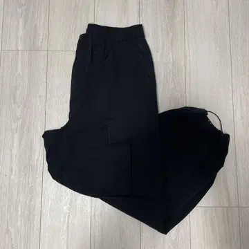 TECH LOOSE STRETCH 6P MIL PANTS 블랙