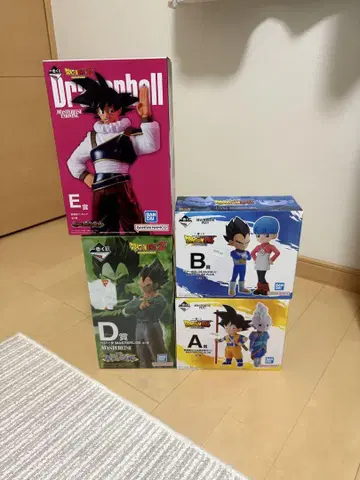드래곤볼 제일복권 피규어 묶음 판매