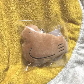 비둘기 사브레 봉제 인형 키링 비둘기 홀더
