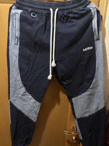 Sapeur 데님 TRACK PANTS 2XL 인디고