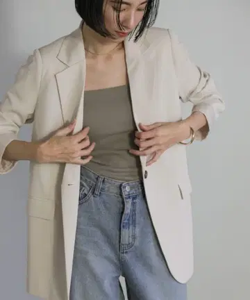 select MOCA 심플한 디자인 테일러드 자켓