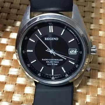 REGUNO 방수 솔라 남성용 손목시계