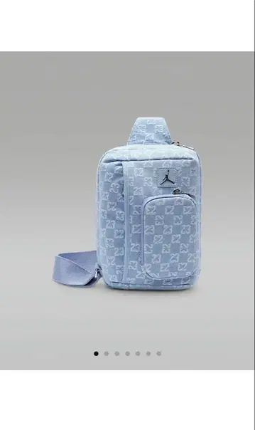 미사용 새상품 조던 모노그램 슬링백 3L