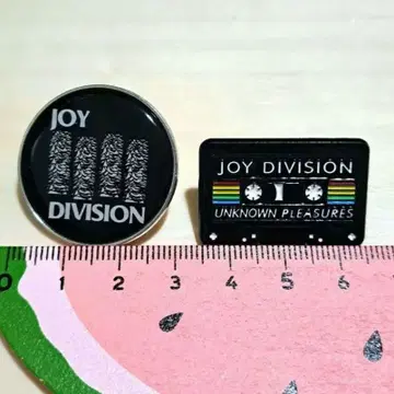 JOY DIVISION 핀 배지 2개 세트 조이 디비전
