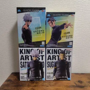 주술회전 KING OF ARTIST 피규어 4종 세트
