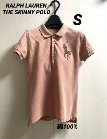 RALPH LAUREN THE SKINNY POLO / S / 면100%