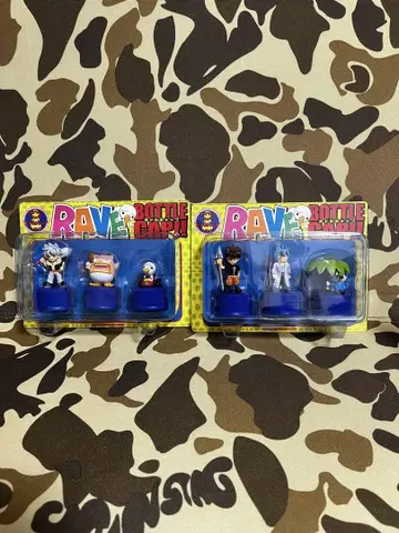 RAVE 병뚜껑 피규어 세트