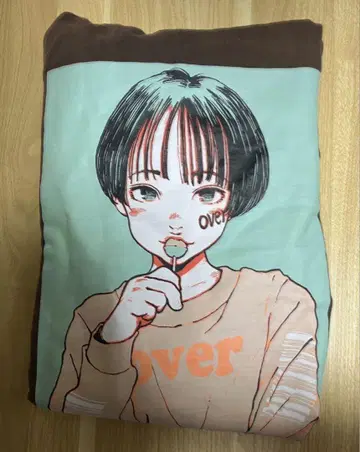 오버 프린트 오버 페인트 풀오버 후타츠미 L 나에나노