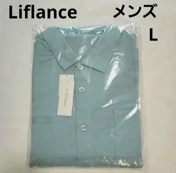 Liflance 리프랑스 리커버리 파자마 남성용 L 스카이블루 면 린넨