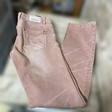 HOTCHKIS & DENIM 핑크 빈티지 데님