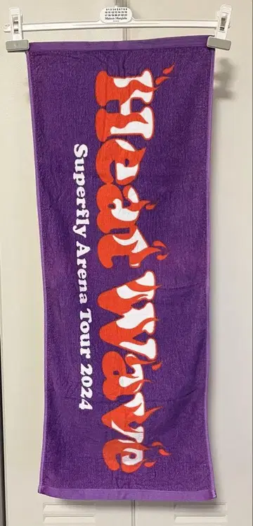 Superfly HeatWave2024 페이스타월 오사카 한정판