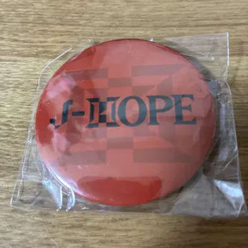 J-HOPE 빨간색 캔뱃지