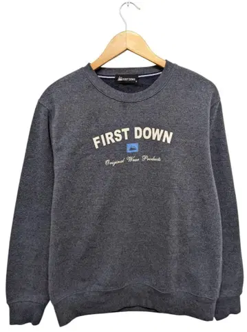 FIRST DOWN 퍼스트 다운 트레이닝복 맨투맨 (M)