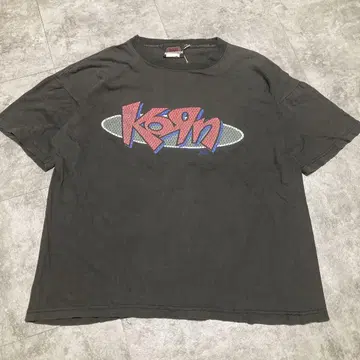 "KORN 쿤 90s 밴딩 티셔츠 캐나다제