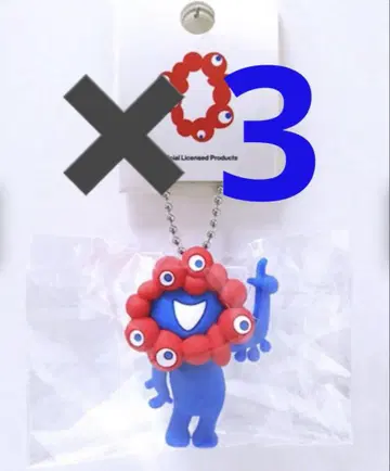 오사카 간사이 엑스포 2025 PVC 마스코트 밈쿠밈쿠 키링 C 3개