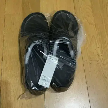 지유 rokh 로퍼 클로그 샌들 BLACK 27cm