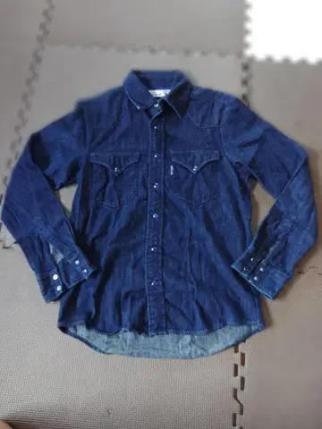 BLUE BLUE 블루블루 데님 웨스턴 셔츠 사이즈 1