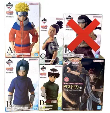 제일복권 NARUTO 나루토 피규어 중닌 시험