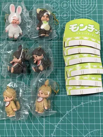 몬치치 마스코트 키체인 3 컴플리트