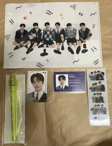 공식 NCT WISH 프리 데뷔 굿즈 세트
