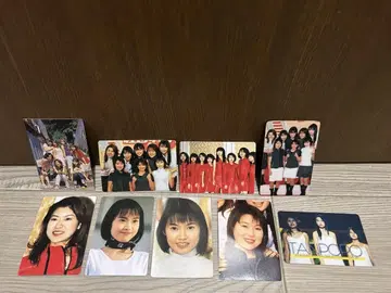 모닝구 무스메. 초대 사진 카드 9장 세트