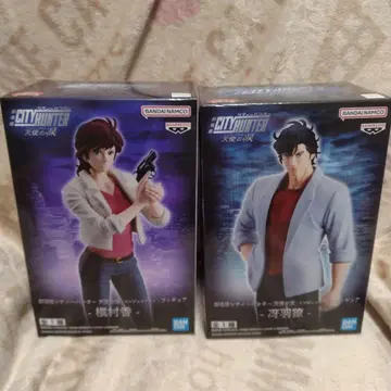 극장판 CITY HUNTER 사바 켄고 2종 세트 액션 피규어