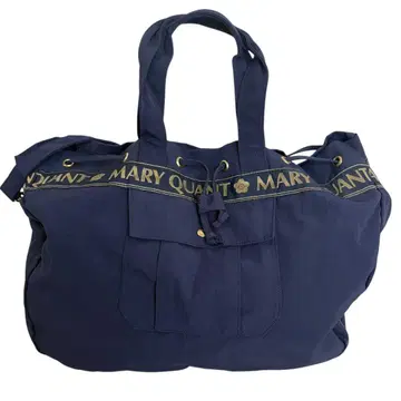 MARY QUANT 마리콴트 2way 토트백 숄더 네이비