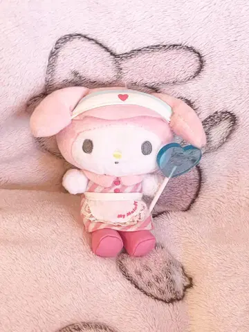 마이멜로디 마스코트 선바이저 에이프런 키링