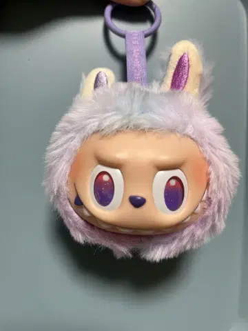 러브부 얼굴 키링 LABUBU 스트랩 마블 컬러