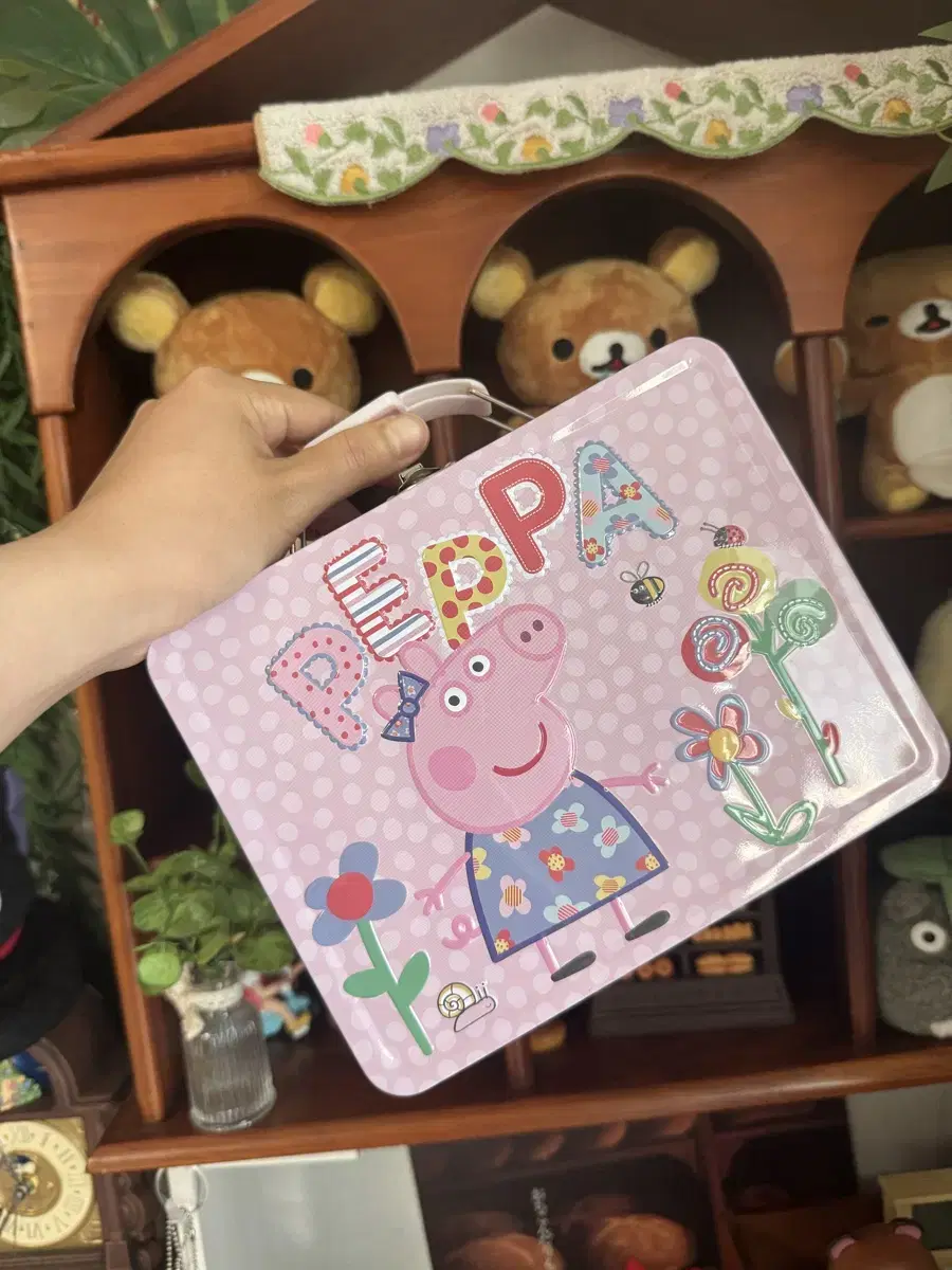 Peppa Pig Tin Case Storage