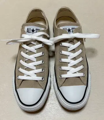 컨버스 올스타 베이지 24cm 로우 컷