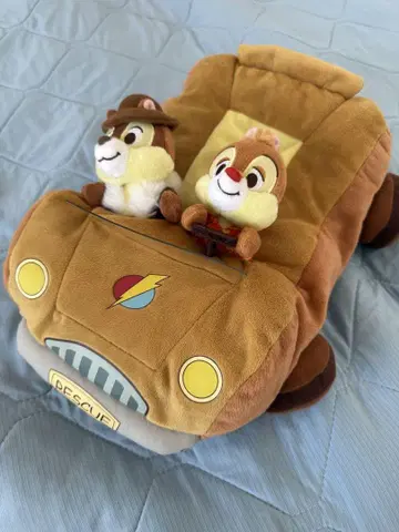 칩과 데일 박스 티슈 커버