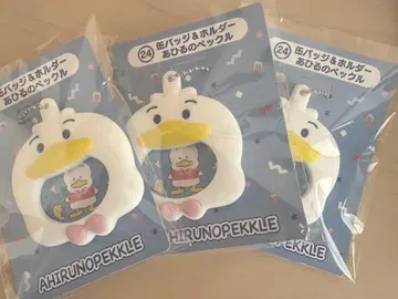오리 페클 캔뱃지 & 홀더 3개 세트