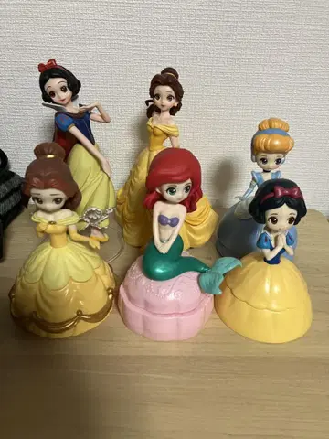 디즈니 프린세스 피규어