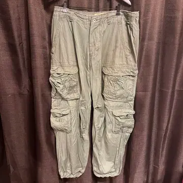 2 ABERCROMBIE & FITCH 카고 팬츠 그린 L XL