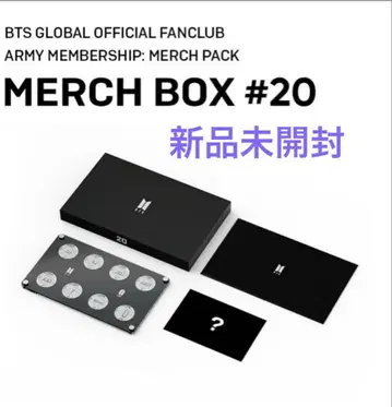 BTS MERCH BOX 20 미개봉 새상품 마치 박스 20