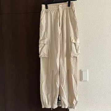 시루무린 searoomlynn 밑단 지퍼 루즈 카고 팬츠