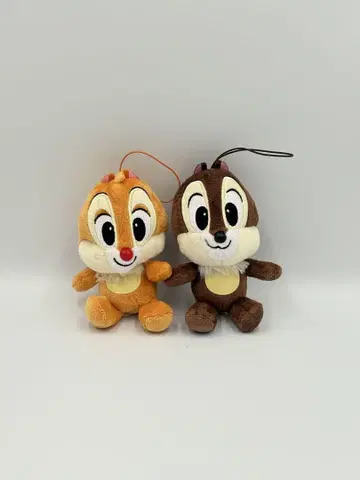 디즈니 칩과 데일 마스코트 봉제 인형