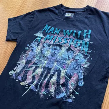 MAN WITH A MISSION ONE WISH TOUR 티셔츠 L