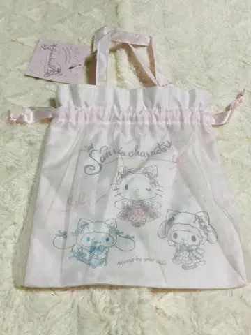 산리오 화이트 고양이 발레리나 복조리