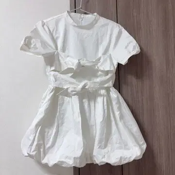 hiand 하이 앤 더블 리본 풍선 Tops