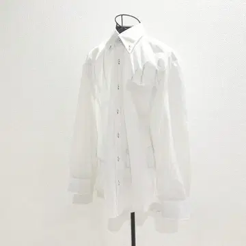 브릭하우스 와이셔츠 M 화이트 세탁 가능 비즈니스 업무 포멀